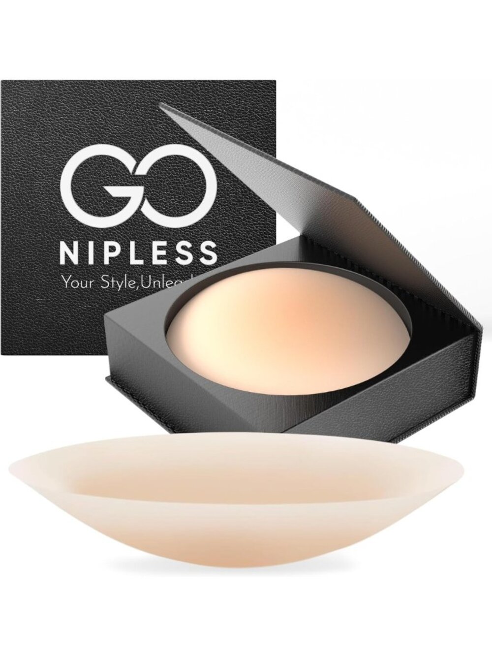 Reusable Silicone Nipple Covers for Women - Dermatologist Approved, Strapless